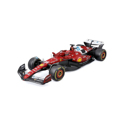 BURAGO 1/18 1:18 F1 FERRARI SF-25 2025 LECLERC WITH HELMET B18-16816L