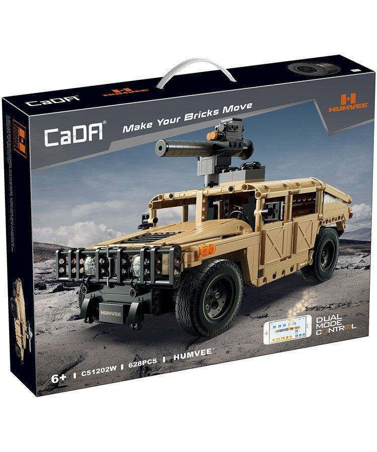 Kombat UK CaDA Building Bricks Humvee Military Vehicle Model Kit C51202W