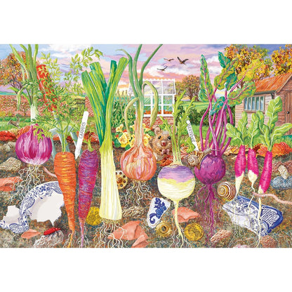 Gibsons Roots & Shoots 4 x 500 Piece Jigsaw Puzzle G5066