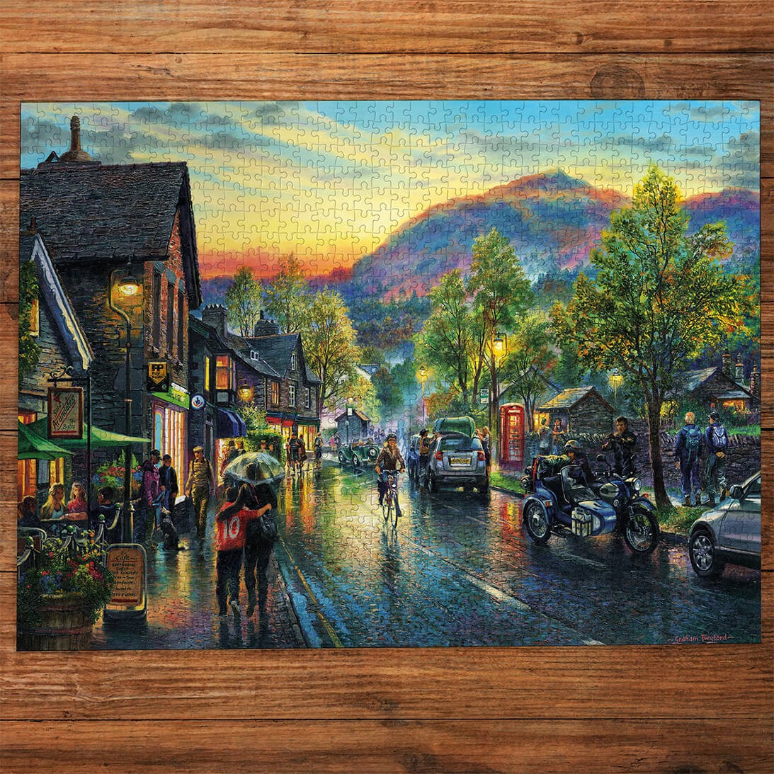 Gibsons Games Grasmere By Twilight 500 Piece Jigsaw Puzzle Toys G31777