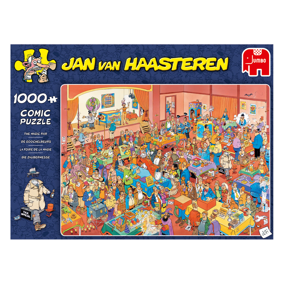 Jumbo Jan Van Haasteren The Magic Fair 1000 Piece Jigsaw Puzzle Toys