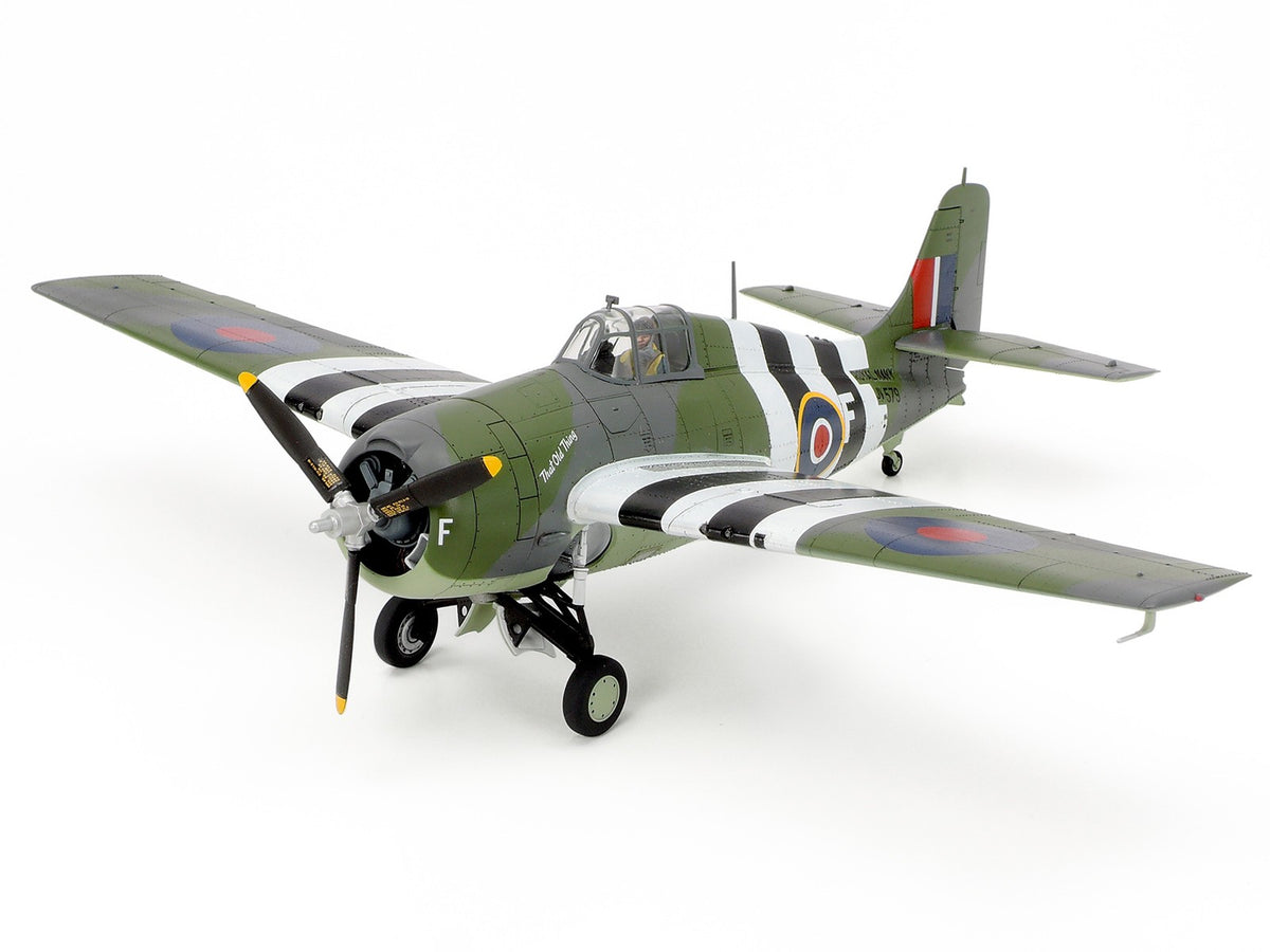 Tamiya Model Kit Grumman FM.1 Wildcat/Martlet Mk.V Plane Model Kit Toys 61126