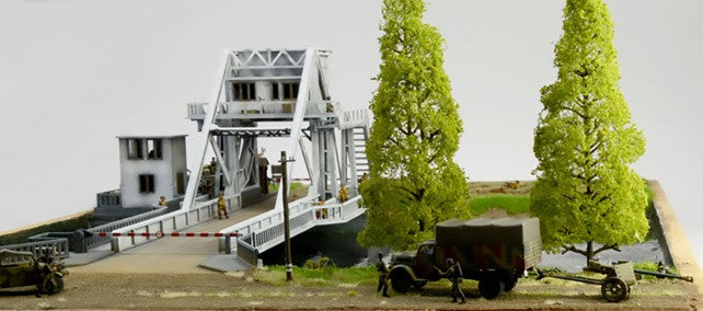 ITALERI 1:72 1/72 Pegasus Bridge Glider Assault MODEL SCENE KIT 6194