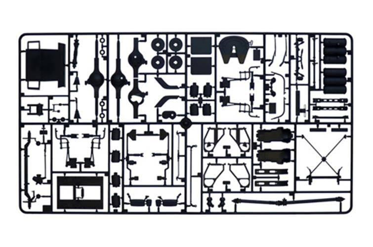ITALERI 1:24 1/24 VOLVO VN 780 Scale Model Kit 3892