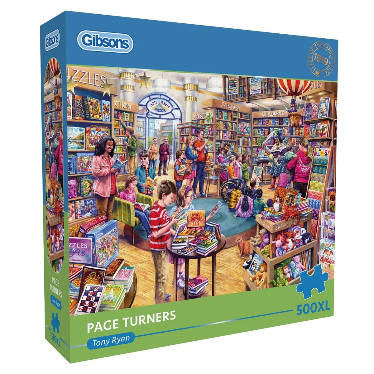Gibsons Page Turners 500XL Piece Jigsaw Puzzle G3571