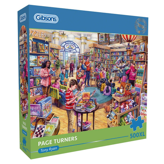 Gibsons Page Turners 500XL Piece Jigsaw Puzzle G3571