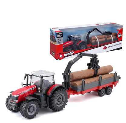 Burago 10cm Massey Fergusson 8740S Tractor B18-31659
