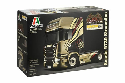 ITALERI 1:24 SCANIA R730 STREAMLINE - CHIMERA SCALE MODEL KIT 3930