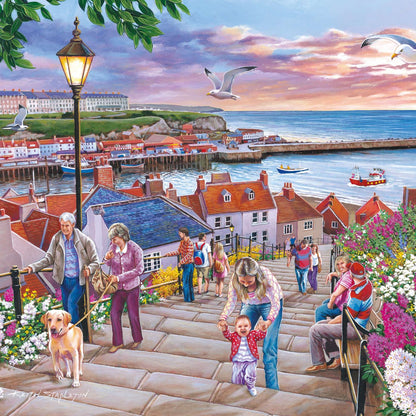 House Of Puzzles 199 Steps Whitby Tube 150 Piece Jigsaw Puzzle Toys HP0799