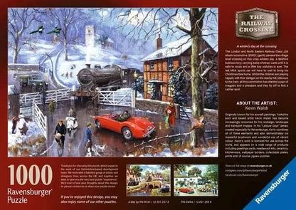 Ravensburger Railway Crossing 1000 Piece Jigsaw Puzzle