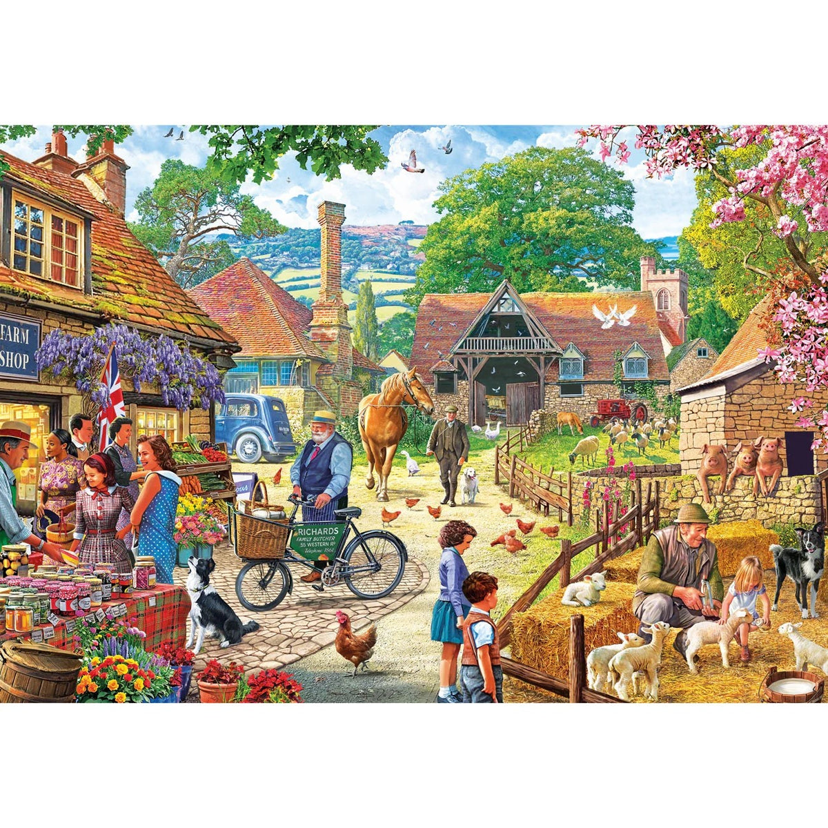 Gibsons The Farm Shop 100XXL Piece Jigsaw Puzzle G2239