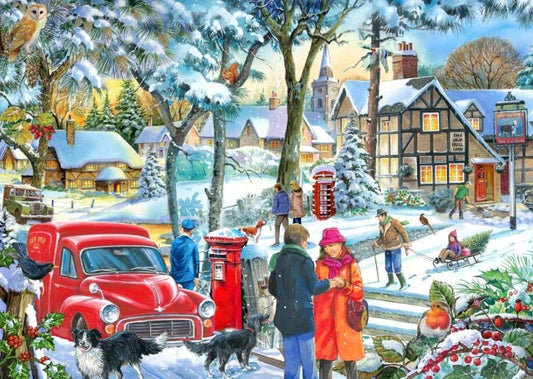 House Of Puzzles Winter Wishes 1000 Piece Jigsaw Puzzle Toys HP0593