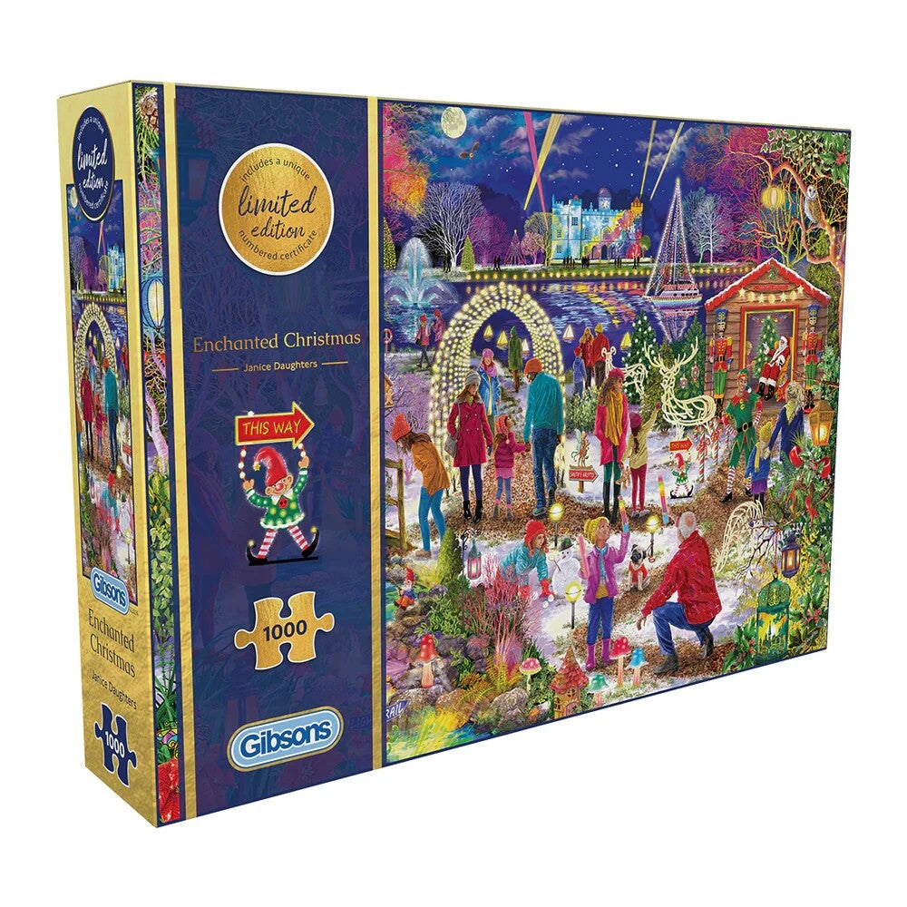 Gibsons Enchanted Christmas 1000 Piece Jigsaw Puzzle G2024
