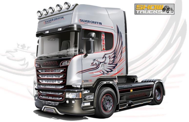 ITALERI 1:24 SCANIA R370 STREAMLINE 4X2 SCALE MODEL KIT 3906