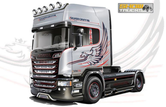 ITALERI 1:24 SCANIA R370 STREAMLINE 4X2 SCALE MODEL KIT 3906