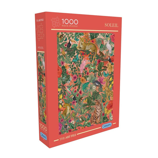 Gibsons The Art File: Soleil 1000 Piece Jigsaw Puzzle G7218