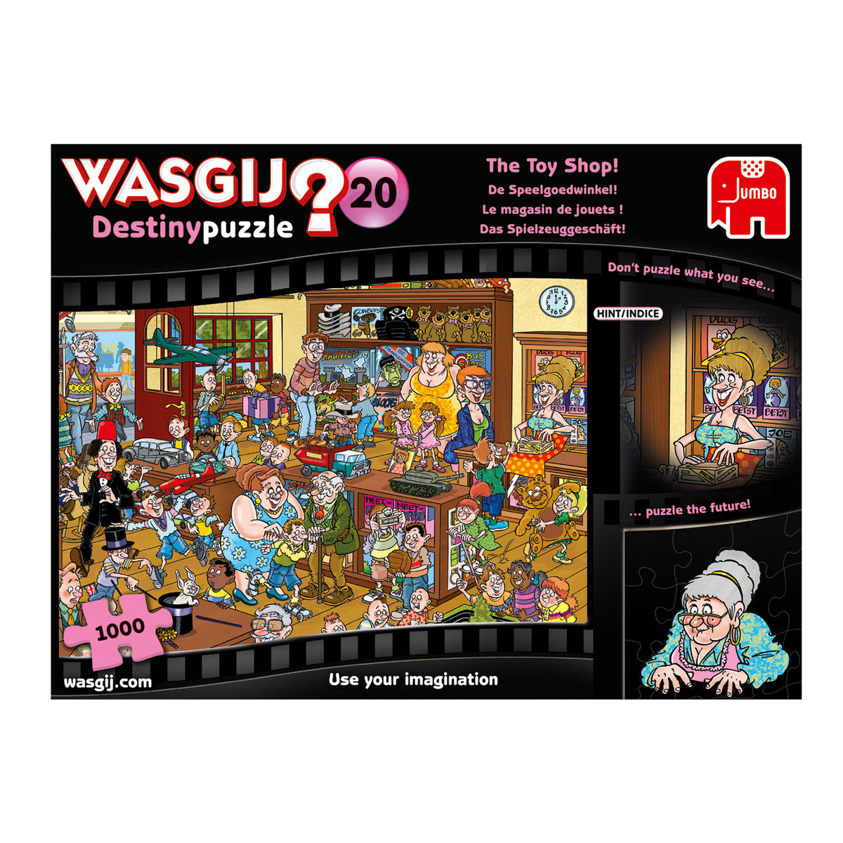 Jumbo Wasgij Destiny 20 The Toy Shop 1000 Piece Jigsaw Puzzle Toys
