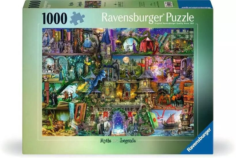 Ravensburger Myths & Legends 1000 Piece Jigsaw Puzzle Toys