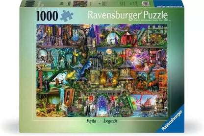 Ravensburger Myths & Legends 1000 Piece Jigsaw Puzzle Toys