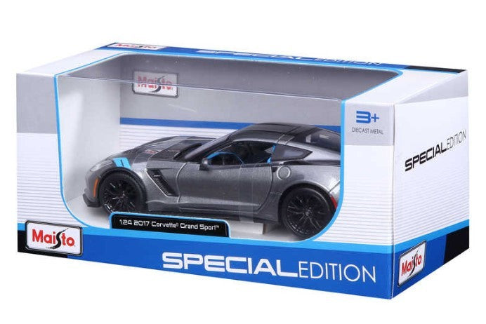 Maisto 1:24 1/24 2017 Corvette Grande Sport Diecast Model Car M31516
