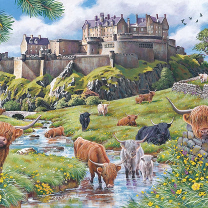 House Of Puzzles Stirling Castle 1000 Piece Jigsaw Puzzle Toys HP0850