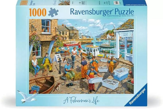 Ravensburger A Fisherman's Life 1000 Piece Jigsaw Puzzle Toys