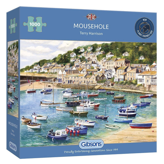 Gibsons Mousehole 1000 Piece Jigsaw Puzzle G6127
