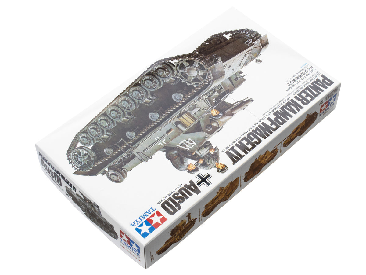 Tamiya 1/35 German Pz.Kpw IV Ausf.D Tank Model Kit Toys 35096