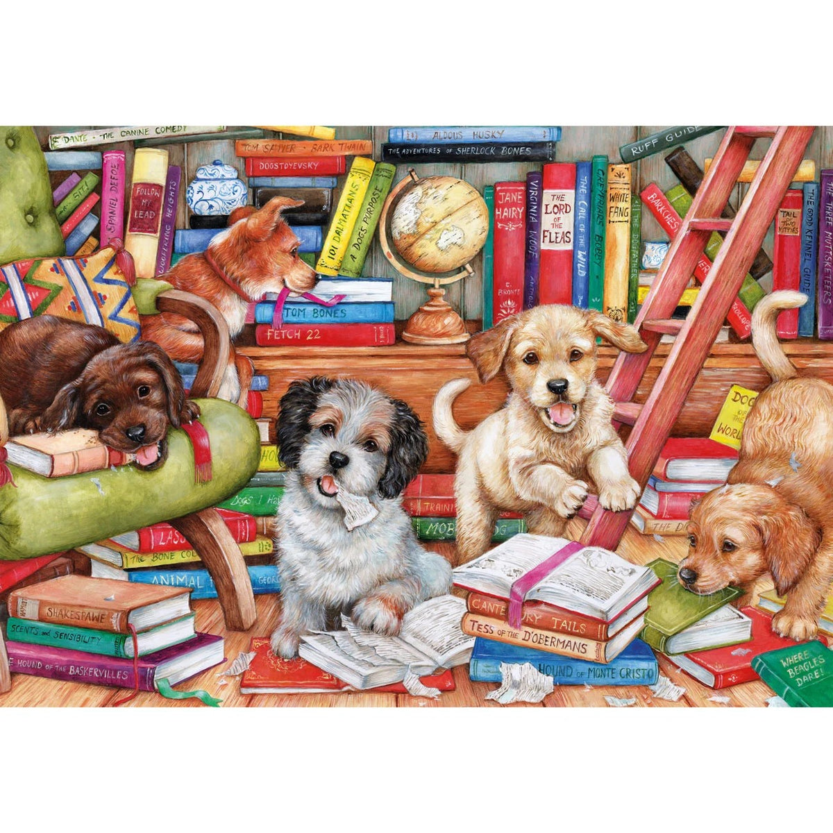 Gibsons Shaggy Dog Story 1000 Piece Jigsaw Puzzle G6468