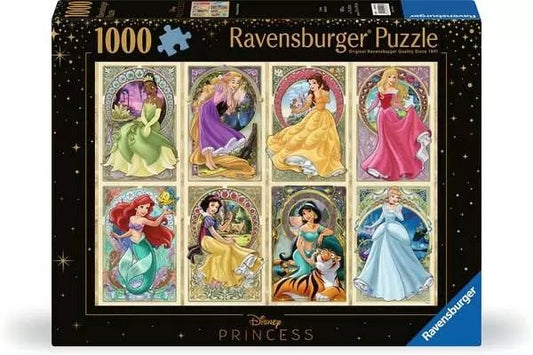 Ravensburger Disney Princesses - Art Noveau 1000 Piece Jigsaw Puzzle