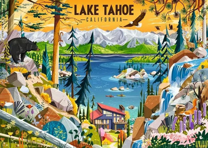 Ravensburger Sacred Lake Tahoe 1000 Piece Jigsaw Puzzle