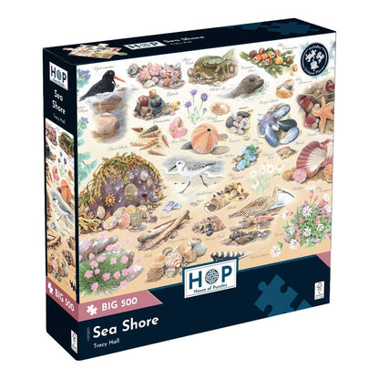 House Of Puzzles Sea Shore Big 500 Piece Jigsaw Puzzle Toys HP0851