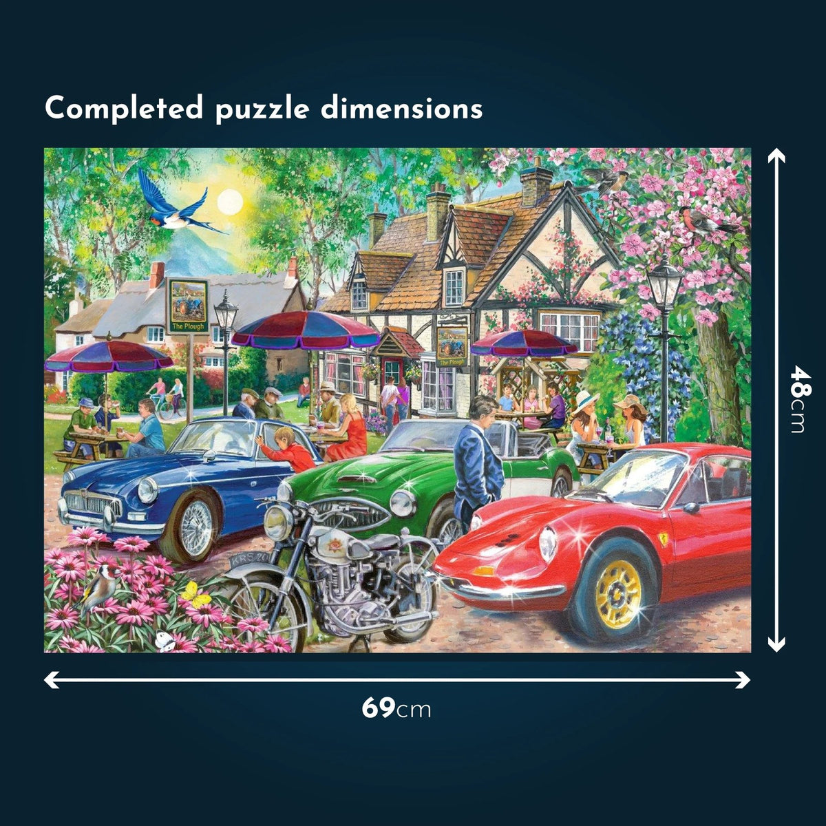 House Of Puzzles Santa Switch On 1000 Piece Jigsaw Puzzle Toys HP0715