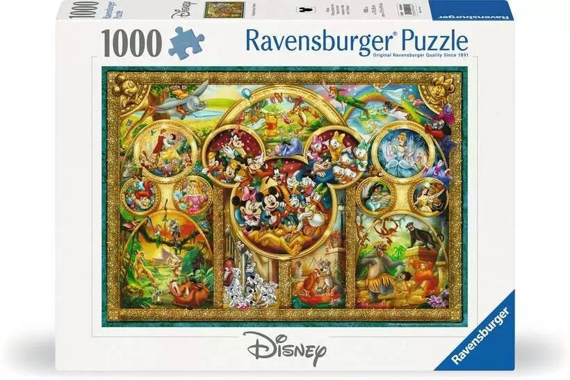 Ravensburger The Best Disney Themes 1000 Piece Jigsaw Puzzle Toys