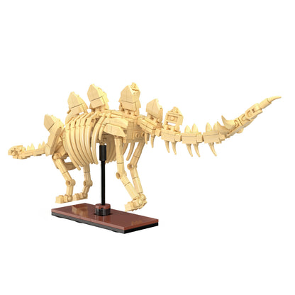 CaDA Building Bricks Stegosarus Dinosaur Fossils 297 Piece Model Kit C59012W