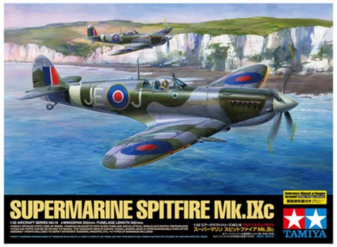 Tamiya 60319 1/32 Supermarine Spitfire Mk.IXc model aircraft kit