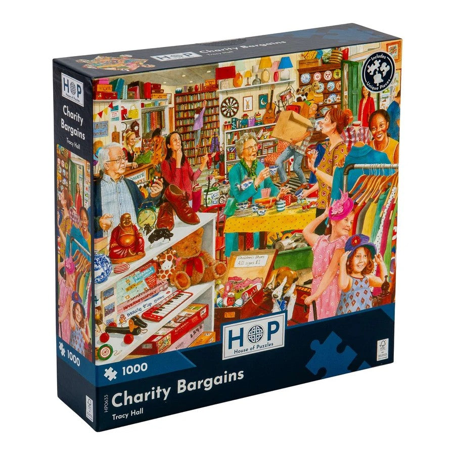 House Of Puzzles Charity Bargains 1000 Piece Jigsaw Puzzle Toys HP0633