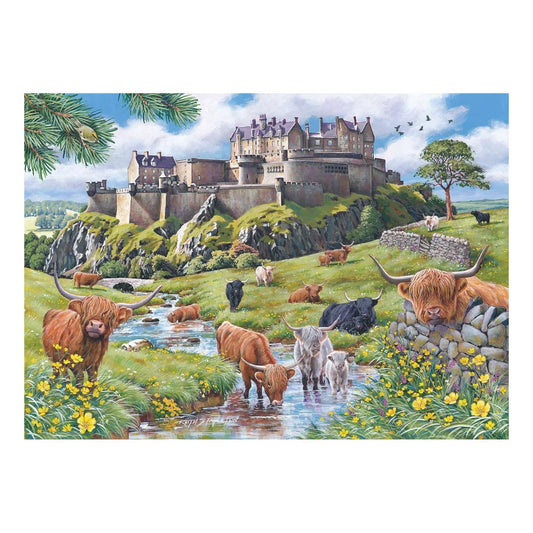 House Of Puzzles Stirling Castle 1000 Piece Jigsaw Puzzle Toys HP0850