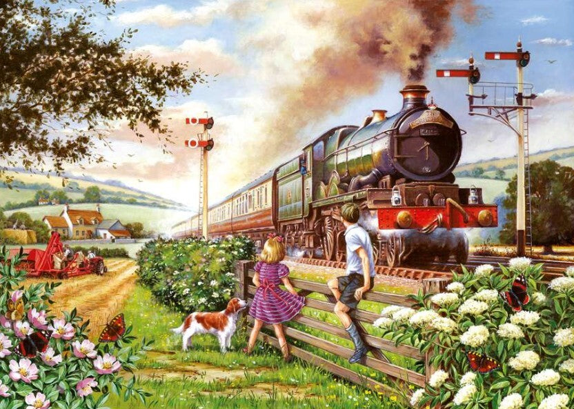 House Of Puzzles Railway Children 1000 Piece Jigsaw Puzzle Toys HP0731