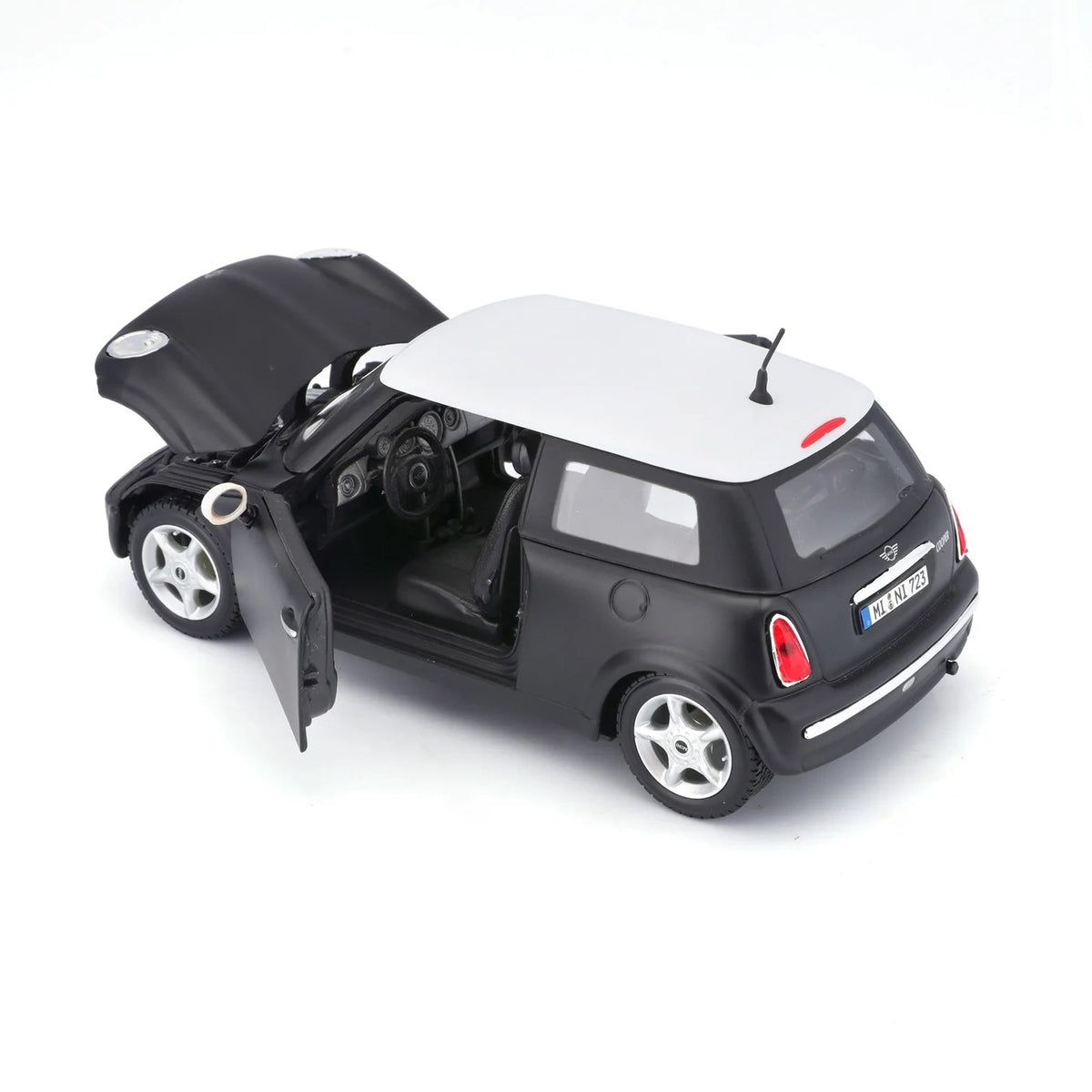 Maisto 1:24 1/24 MINI COOPER BLACK SCALE DIE CAST MODEL M31219B