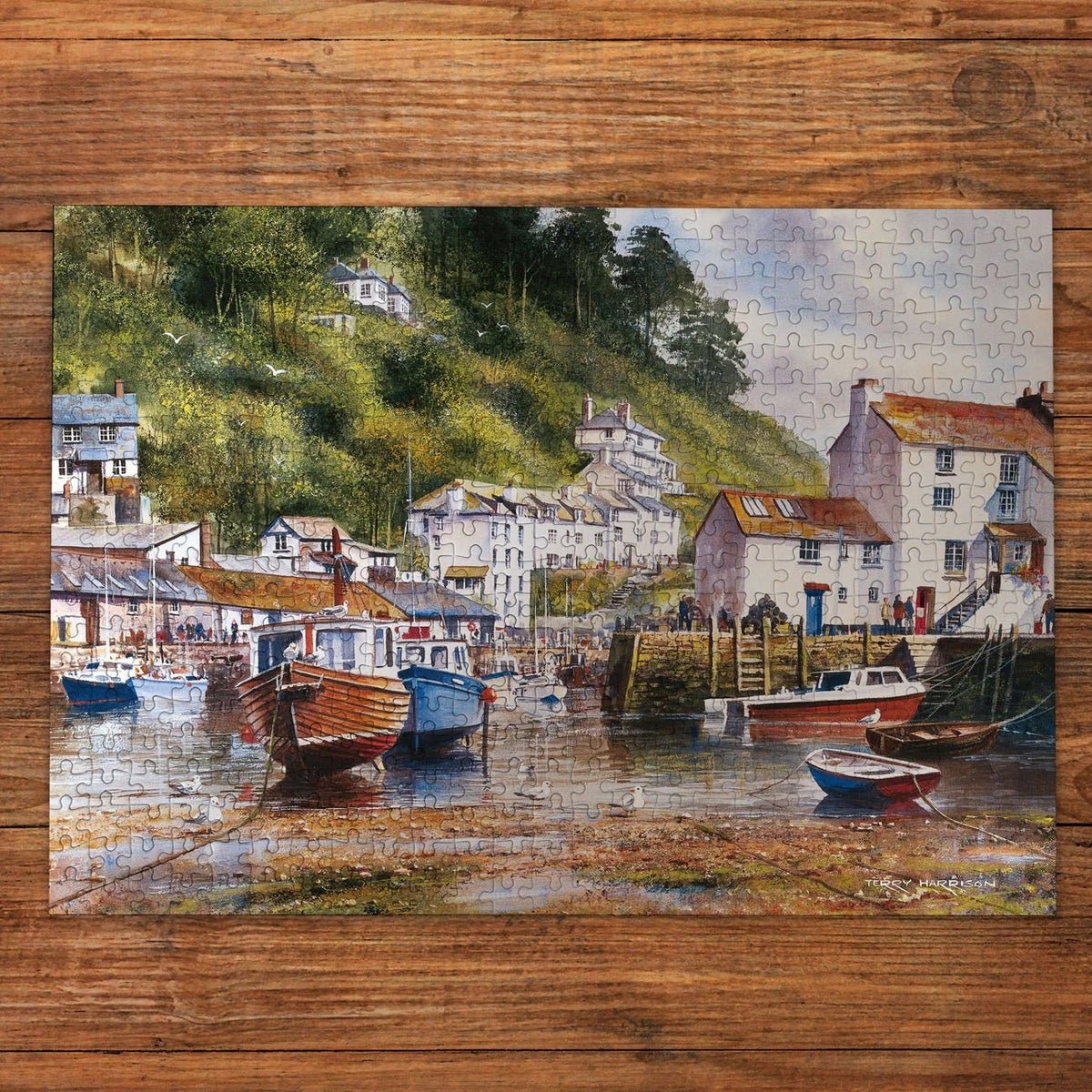 Gibsons Cornwall By The Sea 4 x 500 Piece Jigsaw Puzzle G5073