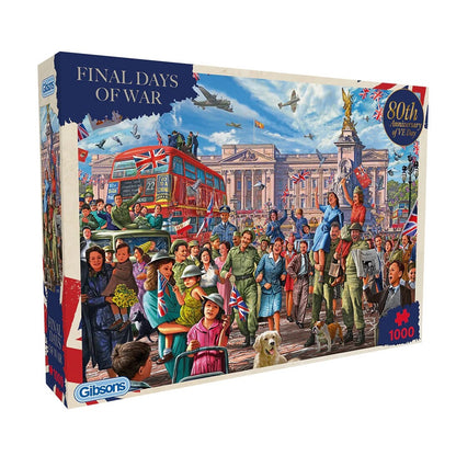 Gibsons Games Final Days Of War 1000 Piece Jigsaw Toys G7153