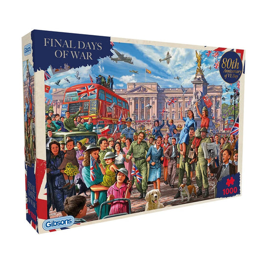 Gibsons Games Final Days Of War 1000 Piece Jigsaw Toys G7153