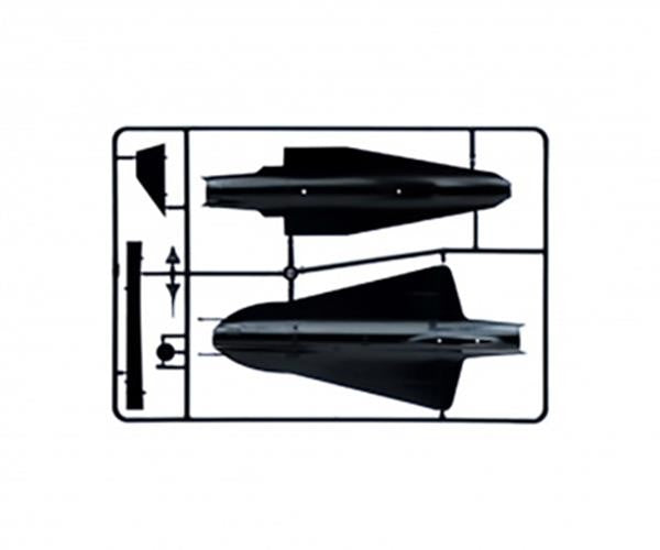 ITALERI 1/72 1:72 SR-71 BLACKBIRD with DRONE SCALE MODEL KIT 145