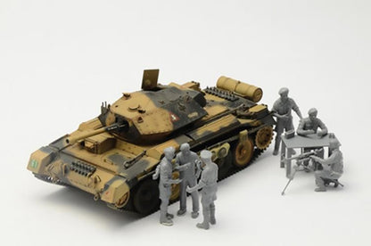ITALERI 1/35 1:35 CRUSADER MK III WITH TANK CREW El ALAMEIN Model Kit 6592