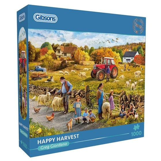 Gibsons Happy Harvest 1000 Piece Jigsaw Puzzle G6447