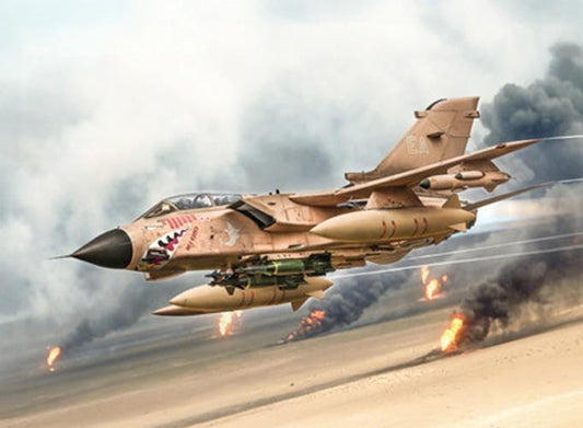 ITALERI 1/32 1:32 Tornado GR.1 Desert Storm RAF Aircraft MODEL KIT 2521