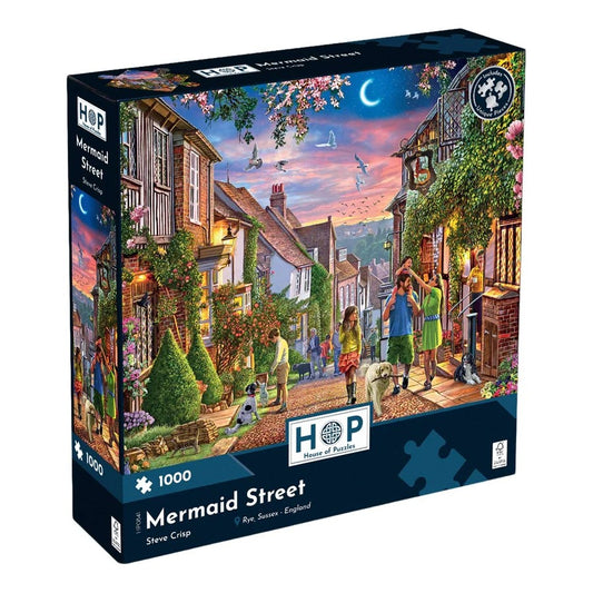 House Of Puzzles Mermaid Street 1000 Piece Jigsaw Toys HP0841