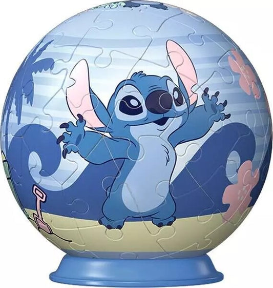 Ravensburger Disney Stitch 3D Puzzle Ball 54 Piece Jigsaw Puzzle Toys