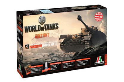 ITALERI 1/35 1:35 WORLD OF TANKS Panzer IV H SCALE MODEL KIT 36513